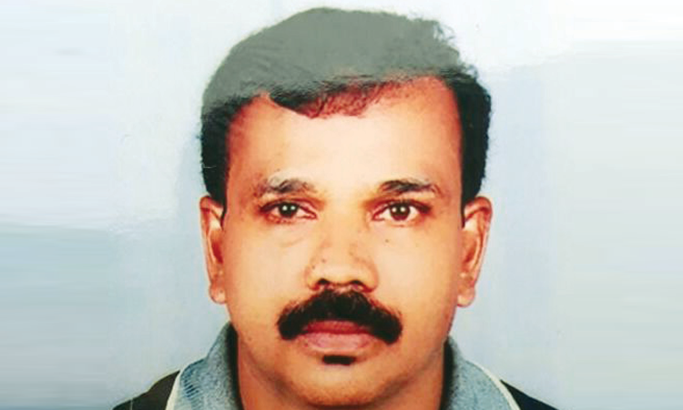 തൃ​ശൂ​ർ സ്വ​ദേ​ശി  സ​ലാ​ല​യി​ൽ നി​ര്യാ​ത​നാ​യി