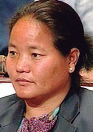 ഒന്‍സാരി ഗാര്‍തി മഗര്‍ നേപ്പാളിലെ ആദ്യ വനിതാസ്പീക്കര്‍