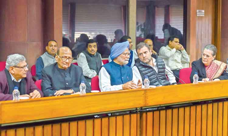 പ്രതിപക്ഷ മുന്നറിയിപ്പ്​: സേനാനീക്കം രാഷ്​ട്രീയവത്​കരിക്കരുത്​