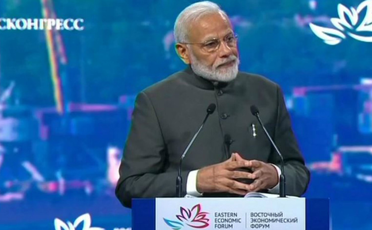 റഷ്യക്ക്​ ഇന്ത്യയുടെ 100 കോടി ഡോളർ വായ്​പ -മോദി