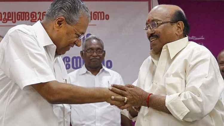 Pinarayi-and-SNDP Pinarayi-and-SNDP
