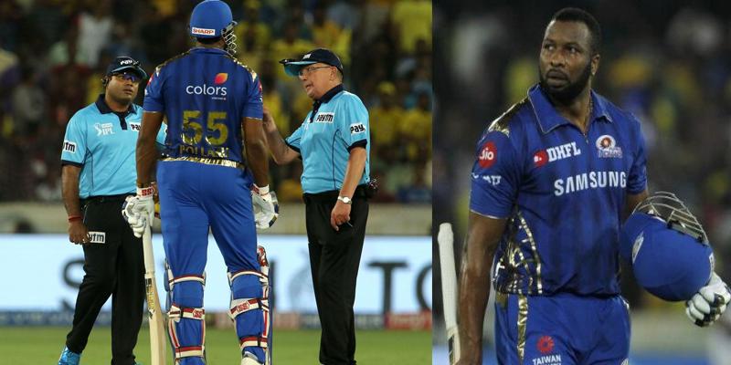 പൊ​ള്ളാ​ർ​ഡി​ന്​ പി​ഴ