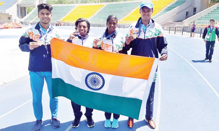 യൂറേഷ്യൻ അത്​ലറ്റിക്​സ്​: അ​ബ്​​ദു​റ​സാ​ഖി​നും പ്രി​സി​ല്ല​ക്കും സ്വ​ർ​ണ​വും വെ​ള്ളി​യും