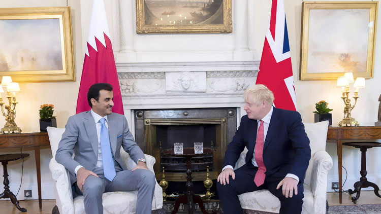 മി​ഡി​ലീ​സ്​​റ്റ്​ സാ​ഹ​ച​ര്യം ച​ർ​ച്ച​ചെ​യ്​​ത്​ അ​മീ​റും ബ്രി​ട്ടീ​ഷ്​ പ്ര​ധാ​ന​മ​ന്ത്രി​യും