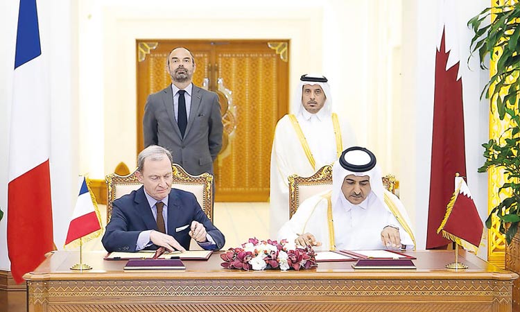 ബ​ന്ധം ശ​ക്​​ത​മാ​ക്കാ​ൻ  ഖ​ത്ത​ർ, ഫ്രാ​ൻ​സ്​