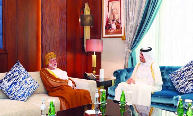 ഖ​ത്ത​റും ഒ​മാ​നും ന​യ​ത​ന്ത്ര​ബ​ന്ധം ച​ർ​ച്ച ചെ​യ്തു