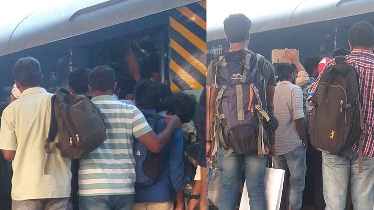 ജനറൽ കമ്പാർട്ടുമെ​െൻറന്താ കൊറോണ കേറാ മലയാണോ?