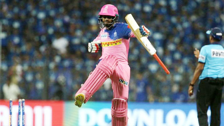 മുംബൈയെ പിന്തുടർന്ന്​ വീഴ്​ത്തി രാജസ്ഥാൻ