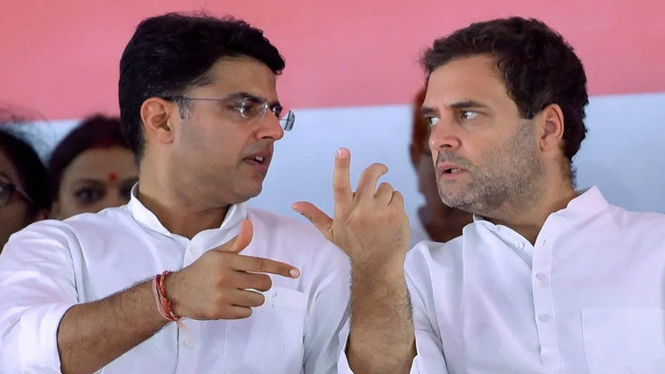 സചിൻ പൈലറ്റിനായി വാതിൽ തുറന്നിടാൻ കോൺഗ്രസ്​; രാഹ​ുൽ ഗാന്ധിയുടെ നേതൃത്വത്തിൽ ശ്രമം തുടരും