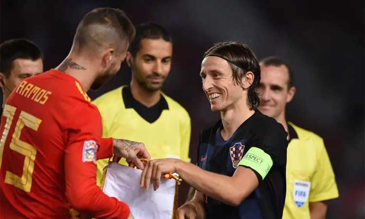 Sergio Ramos and Luka Modric