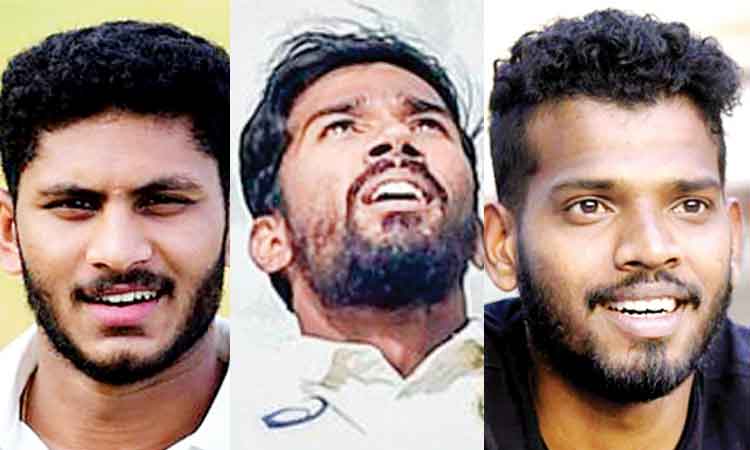 സ​ന്ദീ​പ്, ബേ​സി​ൽ, നി​ധീ​ഷ്​​ -കേ​ര​ള മി​സൈ​ൽ