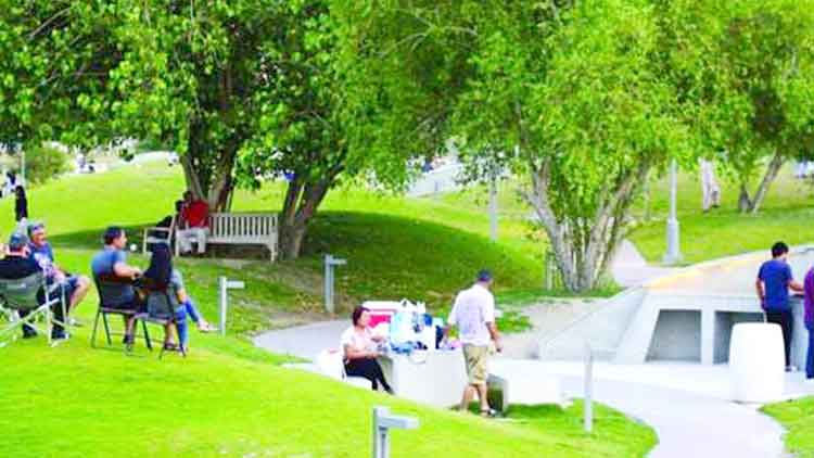 മ​​​നം കീ​​​ഴ​​​ട​​​ക്കി ന​​​ഗ​​​ര​​​ഹൃ​​​ദ​​​യ​​​ത്തി​​​ലെ അ​​​​ൽ ബി​​​​ദ പാ​​​​ർ​​​​ക്ക്