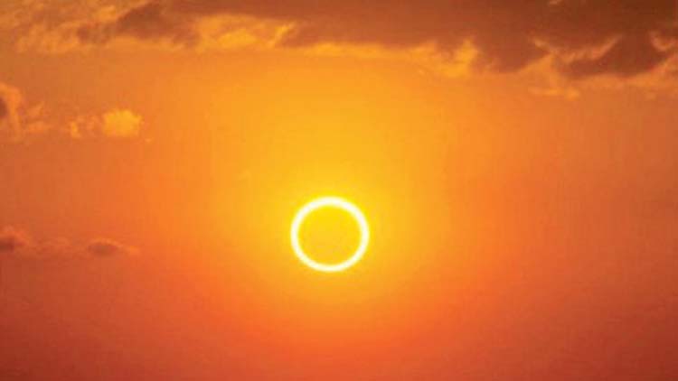 വ​ല​യ സൂ​ര്യ​ഗ്ര​ഹ​ണം സൗ​ദി​യി​ലും