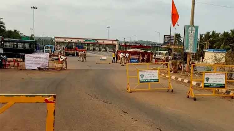 കേരള- തമിഴ്​നാട് അതിർത്തിയിലെ ഇടറോഡുകൾ മണ്ണിട്ട്​ അടച്ചു