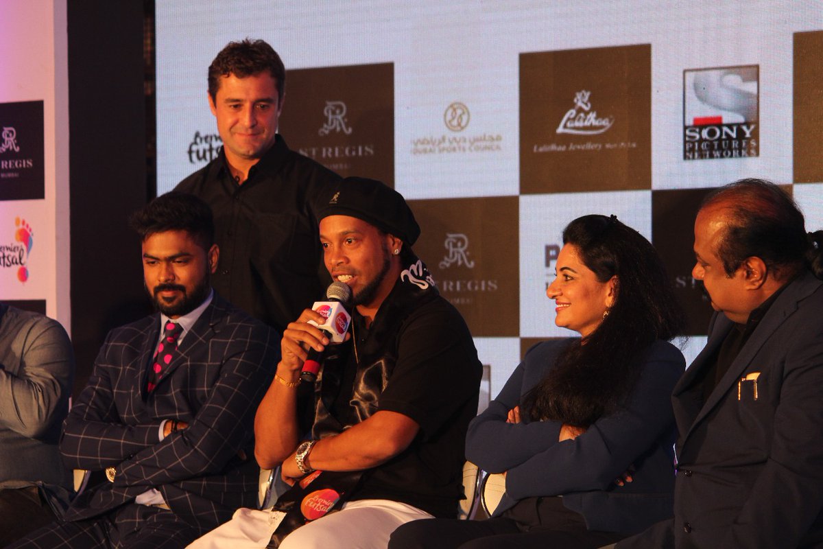 ഫു​ട്​​സാ​ൽ ഇ​ന്ത്യ​യി​ൽ  വി​ജ​യ​ക​രം –റൊ​ണാ​ൾ​ഡീ​ന്യോ