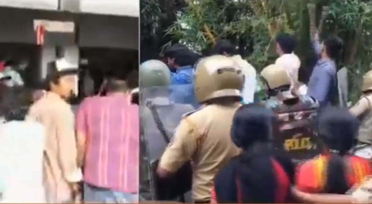 ഷഹലയുടെ മരണം: വിദ്യാർഥി സംഘടനകളുടെ കലക്​ടറേറ്റ്​ മാർച്ചിൽ സംഘർഷം