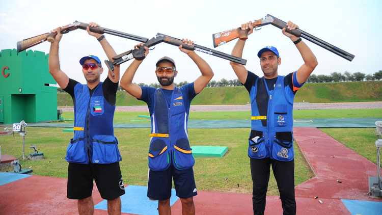 ഏഷ്യൻ ഷൂട്ടിങ്​​  ഇന്ത്യക്ക്​ സ്വർണ, വെള്ളി തിളക്കം