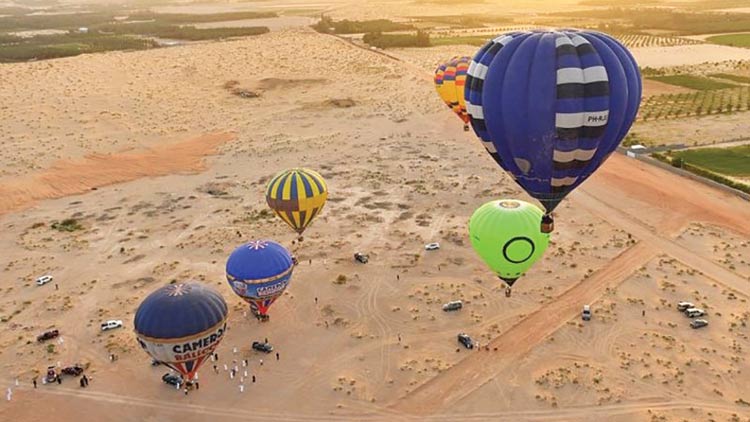 എയർ ബലൂൺ ആസ്ഥാനം അൽഉലയിൽ തുടങ്ങി