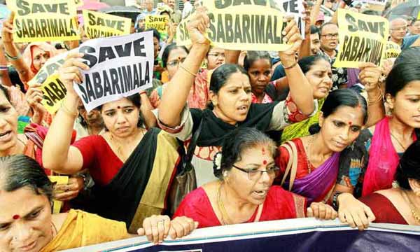 Sabarimala-Strike