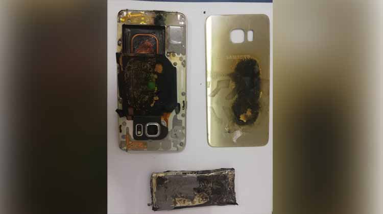 മൊബൈൽ ഫോൺ പൊട്ടിത്തെറിച്ചു; മലയാളി അപകടത്തിൽ നിന്നും രക്ഷപെട്ടു