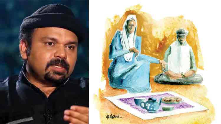 ത​ജി​കി​സ്​​താ​നി​ലെ സൂ​ഫ​യും അ​ര​ക്കു​പ്പി വെ​ള്ള​വും