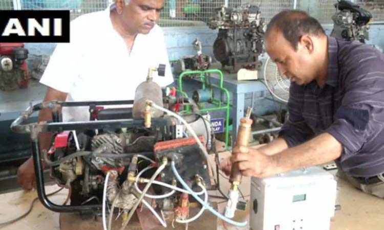 ഹൈഡ്രജൻ ഇന്ധനമാക്കുന്ന എൻജിനുമായി തമിഴ്​നാട്ടിലെ എൻജിനീയർ