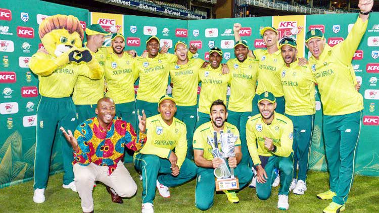 ടെ​സ്​​റ്റ്​ പ​ര​മ്പ​ര​യി​ലെ തോ​ൽ​വി​ക്ക്​ പ​ക​രം​വീ​ട്ടി​; ട്വൻറി20 പരമ്പര ദക്ഷിണാഫ്രിക്കക്ക്