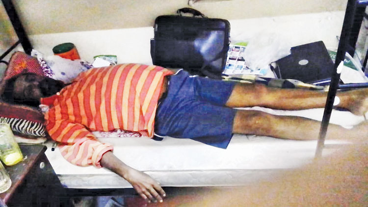 രോഗക്കിടക്കയിലെ വേദനയിൽ  നീറി ശ്രീജിത്ത് ചോദിക്കുന്നു