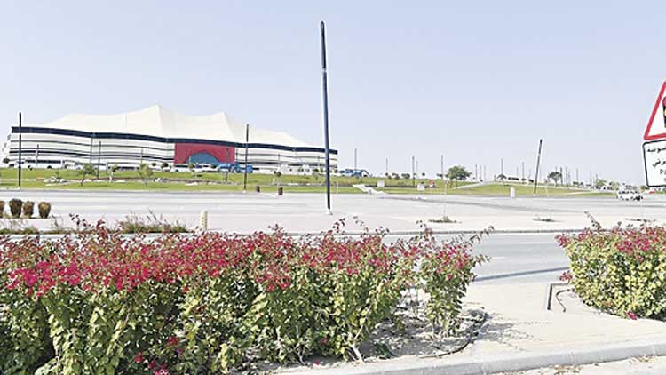 അ​ൽ റ​യ്യാ​ൻ സ്​​റ്റേ​ഡി​യ​ത്തി​ലേ​ക്കു​ള്ള റോ​ഡ് നി​ർ​മാ​ണം പൂ​ർ​ത്തി​യാ​യി