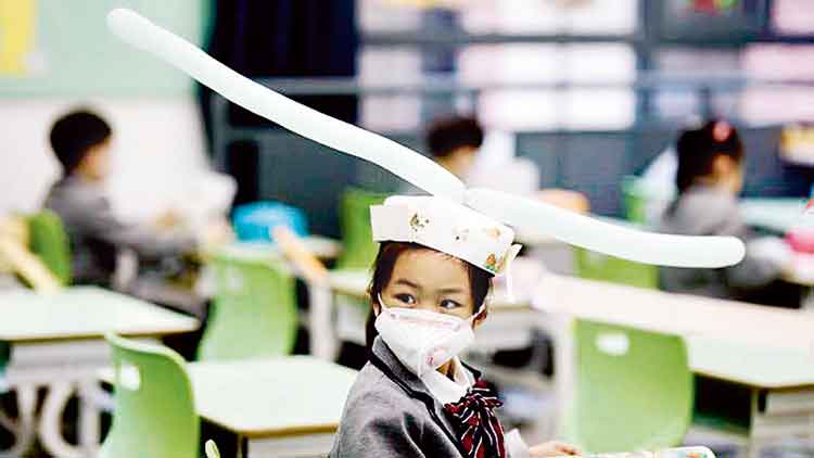 ചൈ​നയിലെ സ്​​കൂ​ളു​ക​ൾ തു​റ​ന്നു