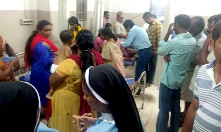 തേ​നീ​ച്ച​ക്കൂ​ട്ട​ത്തിെൻറ കു​ത്തേ​റ്റ്  30ഓ​ളം പേ​ർ​ക്ക് പ​രി​ക്ക്