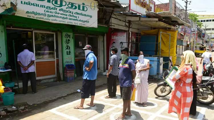 തമിഴ്​നാട്ടിൽ നാലുജില്ലകളിൽ ഇന്നുമുതൽ സമ്പൂർണ ലോക്​ഡൗൺ