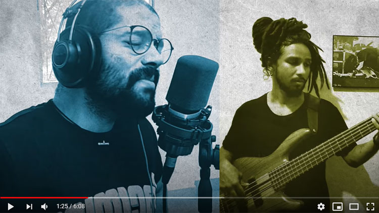 മിലേ സുർ മേരാ തുംഹാര; കോവിഡ്​ കാലത്ത്​ ഒരുമയുടെ സന്ദേശം നൽകി തൈക്കുടം ബ്രിഡ്​ജി​െൻറ പാട്ട്​