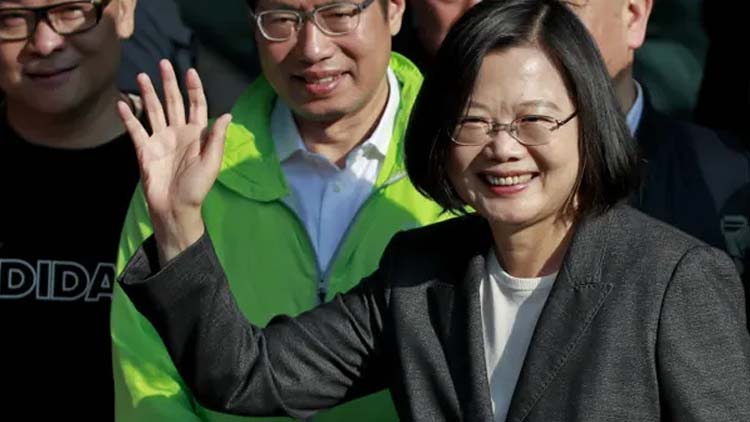 തായ്​വാനിൽ വീണ്ടും സായ്​ ഇങ്​-​െവൻ; ചൈനക്ക്​ തിരിച്ചടി