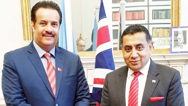 വിദേശകാര്യ സഹമന്ത്രി ബ്രിട്ടീഷ് മന്ത്രിയുമായി കൂടിക്കാഴ്​ച നടത്തി