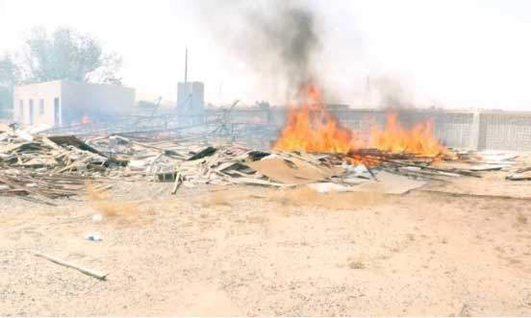 ഉമ്മുൽഖുവൈനിലെ ഫാമിൽ തീപിടിത്തം