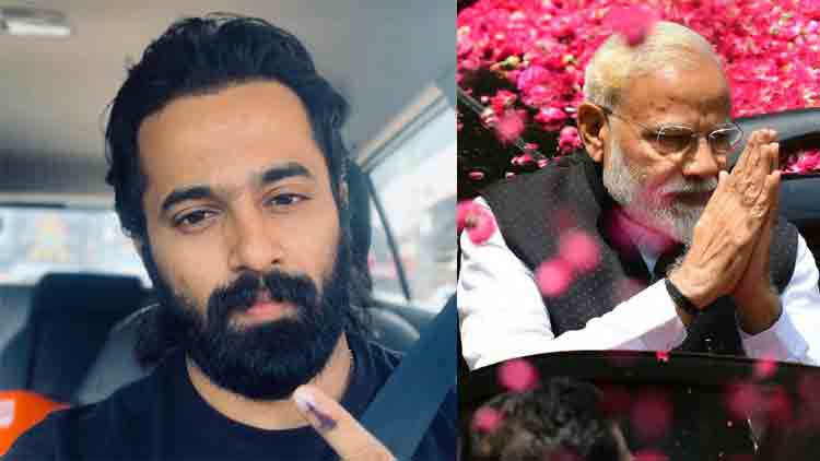 ജനങ്ങൾ തെരഞ്ഞെടുത്ത പ്രധാനമന്ത്രിയെ അഭിനന്ദിക്കുന്നതിൽ എന്താണ് തെറ്റ് -ഉണ്ണി