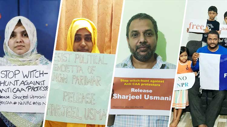 ‘സ്​റ്റോപ്​ വിച്ച്​ ഹണ്ട്​​, റിലീസ്​ ഷർജീൽ ഉസ്​മാനി’; വിദ്യാർഥി നേതാവ്​ ഷർജീൽ ഉസ്​മാനിക്കായി ഹാഷ്​ടാഗ്​ കാമ്പയിൻ 