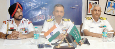 സൗഹൃദം നങ്കൂരമിട്ട് ഇന്ത്യന്‍ പടക്കപ്പലുകള്‍ ജുബൈലില്‍