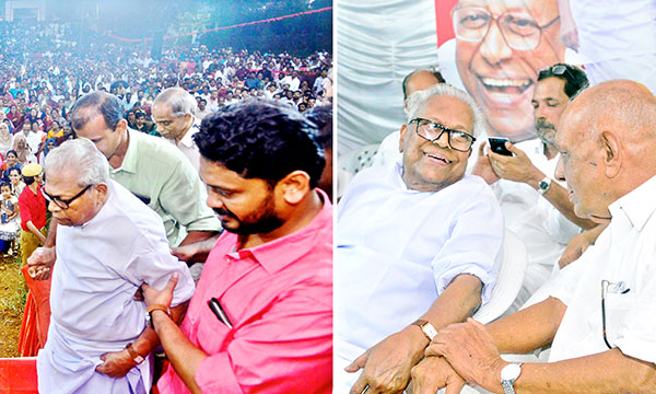 96ാം വയസിലും ക​ണ്ണേ ക​ര​ളേ, വി.​എ​സ്സേ