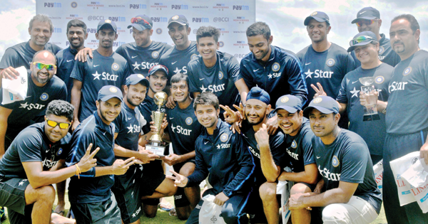 ദക്ഷിണാഫ്രിക്കക്കെതിരെ ഇന്ത്യ എക്ക് വിജയം