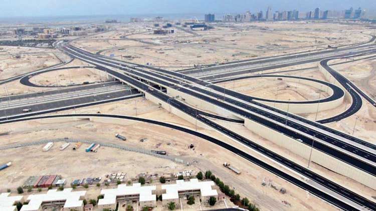 സ​ബാ​ഹ് അ​ല്‍ അ​ഹ്​​മ​ദ് ഇ​ട​നാ​ഴി: പു​തി​യ ഭാ​ഗ​ങ്ങ​ൾ ദേ​ശീ​യ​ദി​ന​ത്തി​ൽ തു​റ​ക്കും