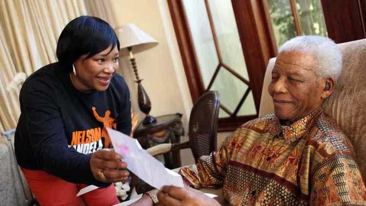 നെൽസൺ മണ്ടേലയുടെ മകൾ സിൻഡ്​സി മണ്ടേല അന്തരിച്ചു