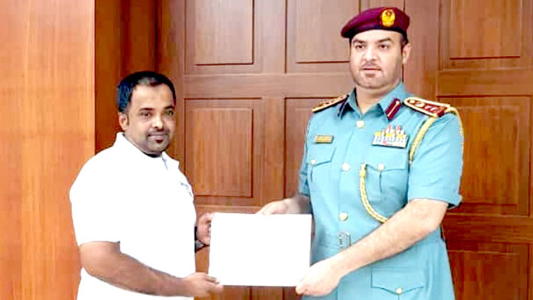 തീപിടിത്ത ദുരന്തത്തിൽ രക്ഷകരായ രണ്ട് മലയാളികള്‍ക്ക് ആദരവ്