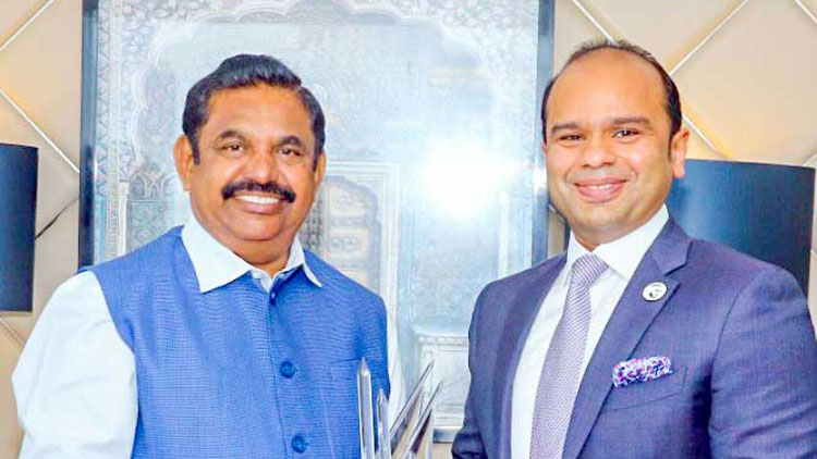തമിഴ്​നാട്​ മുഖ്യമന്ത്രി യു.എ.ഇയിൽ