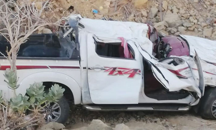 പിക്കപ്പ്​ വാൻ മറിഞ്ഞ്​ കുട്ടി മരിച്ചു