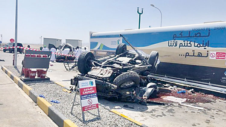 ഒമാനിൽ വാ​ഹ​നാ​പ​ക​ടം: മൂ​ന്നു​ കു​വൈ​ത്തി​ക​ൾ മ​രി​ച്ചു