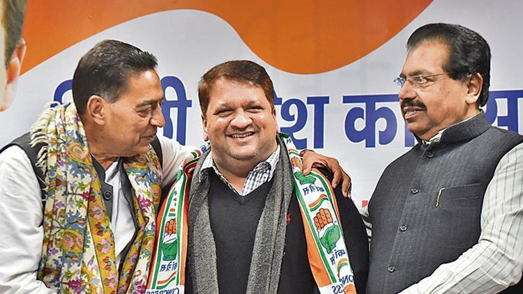 സീറ്റിന് കെജ്രിവാൾ 10 കോടി ആവശ്യപ്പെട്ടു -കോൺഗ്രസിൽ ചേർന്ന എ.എ.പി എം.എൽ.എ. സീറ്റിന് കെജ്രിവാൾ 10 കോടി ആവശ്യപ്പെട്ടു -കോൺഗ്രസിൽ ചേർന്ന എ.എ.പി എം.എൽ.എ.