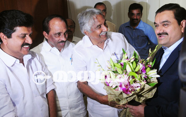 മുഖ്യമന്ത്രിയുമായി ഗൗതം അദാനി കൂടിക്കാഴ്ച നടത്തി