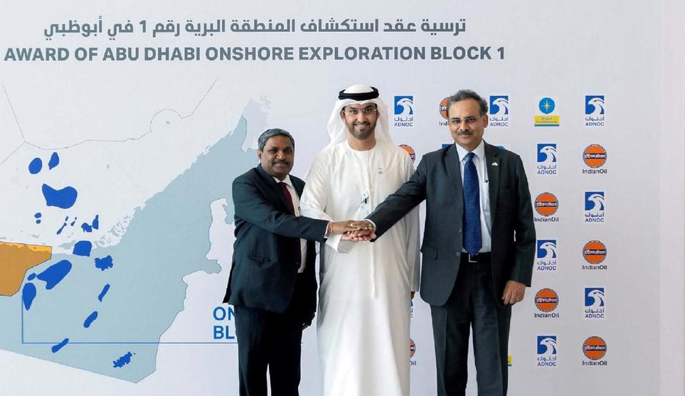 ഇ​ന്ത്യ​ൻ ക​മ്പ​നി​ക​ൾ​ക്ക്​ അ​ബൂ​ദ​ബി​യി​ൽ എ​ണ്ണ പ​ര്യ​വേ​ക്ഷ​ണ​ത്തി​ന്​ അ​നു​മ​തി